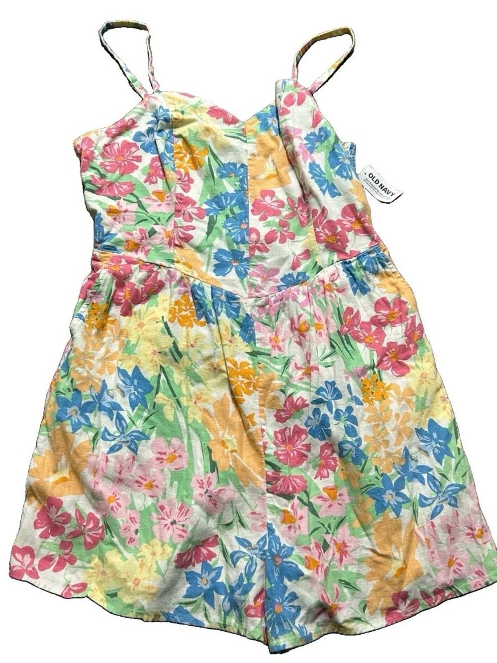 NWT Women’s Old Navy Floral Summer Romper Size Large